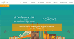 Desktop Screenshot of novactive.com