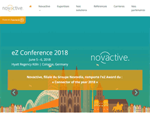 Tablet Screenshot of novactive.com